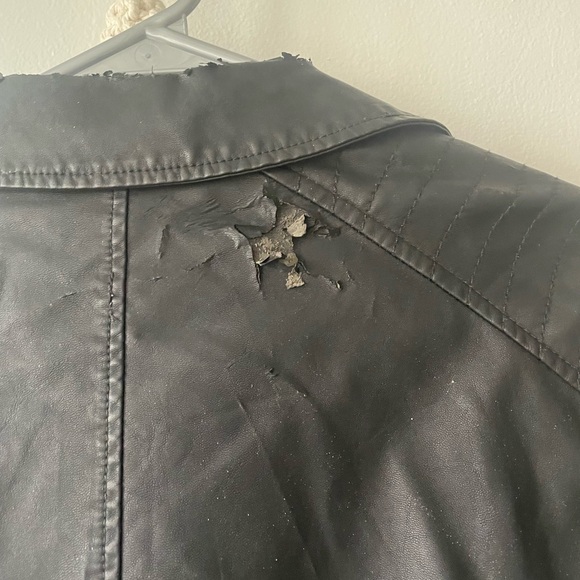 Veste en cuir - Picture 4 of 4